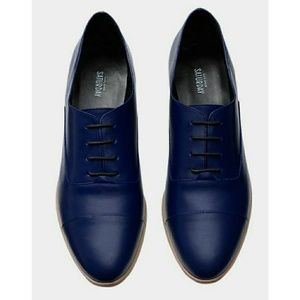 Kate Spade Saturday Navy Blue Oxfords